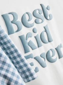 1,5–12 Jahre | Kurzer Schlafanzug mit „World's Best Kid“-Grafik