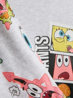 7–15 Jahre | Kurzer „SpongeBob Schwammkopf“ Schlafanzug, 2er-Pack