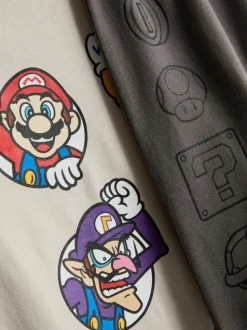 5–15 Jahre | Kurzer „Super Mario World“ Schlafanzug