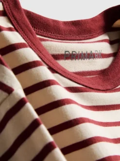 1–9 Jahre | Langarmshirt aus reiner Baumwolle mit Streifen