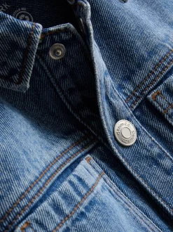 1–9 Jahre | Langärmeliges Jeanshemd aus reiner Baumwolle