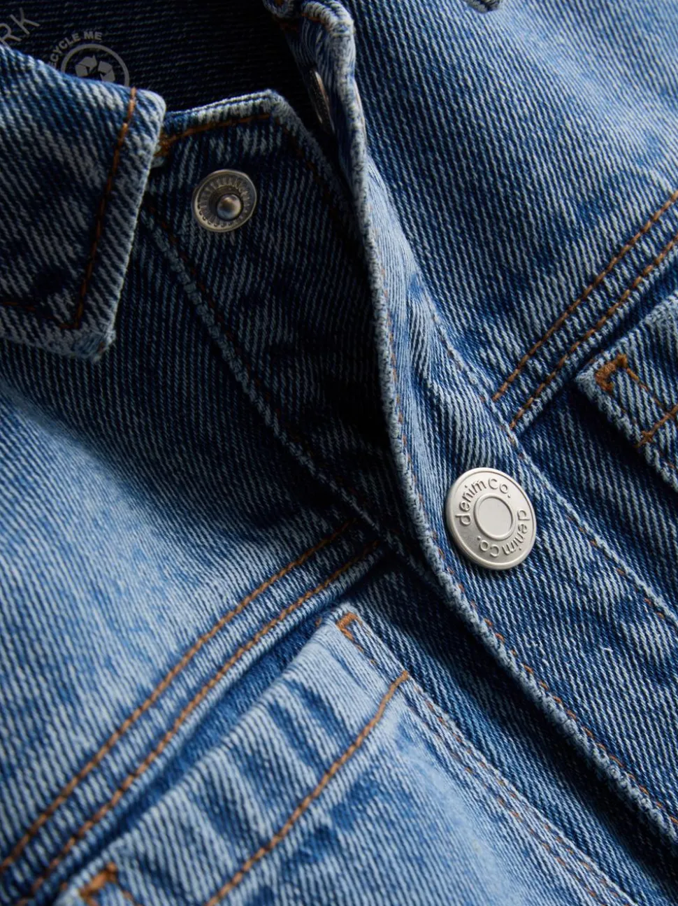 1–9 Jahre | Langärmeliges Jeanshemd aus reiner Baumwolle