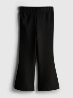 1,5–8 Jahre | Leggings mit Ottoman-Struktur und ausgestelltem Bein