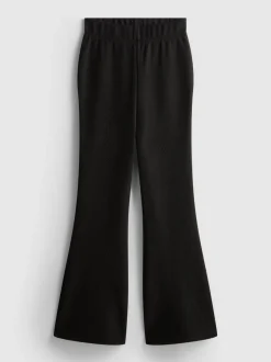 7–15 Jahre | Leggings mit Ottoman-Struktur und ausgestelltem Bein