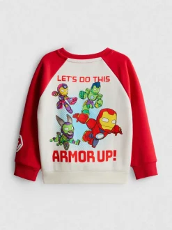 1–9 Jahre | „MARVEL Iron Man und seine fantastischen Freunde“ Sweatshirt