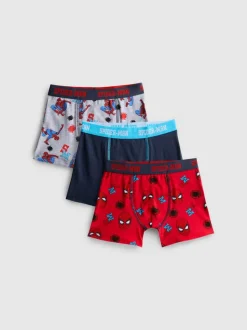 1,5–10 Jahre | „MARVEL Spider-Man“ Boxershorts, 3er-Pack