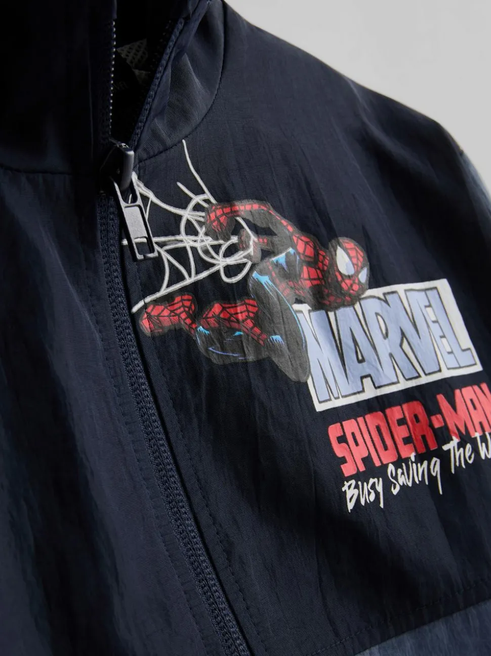 1–9 Jahre | „MARVEL Spider-Man“ Jacke mit Reißverschluss
