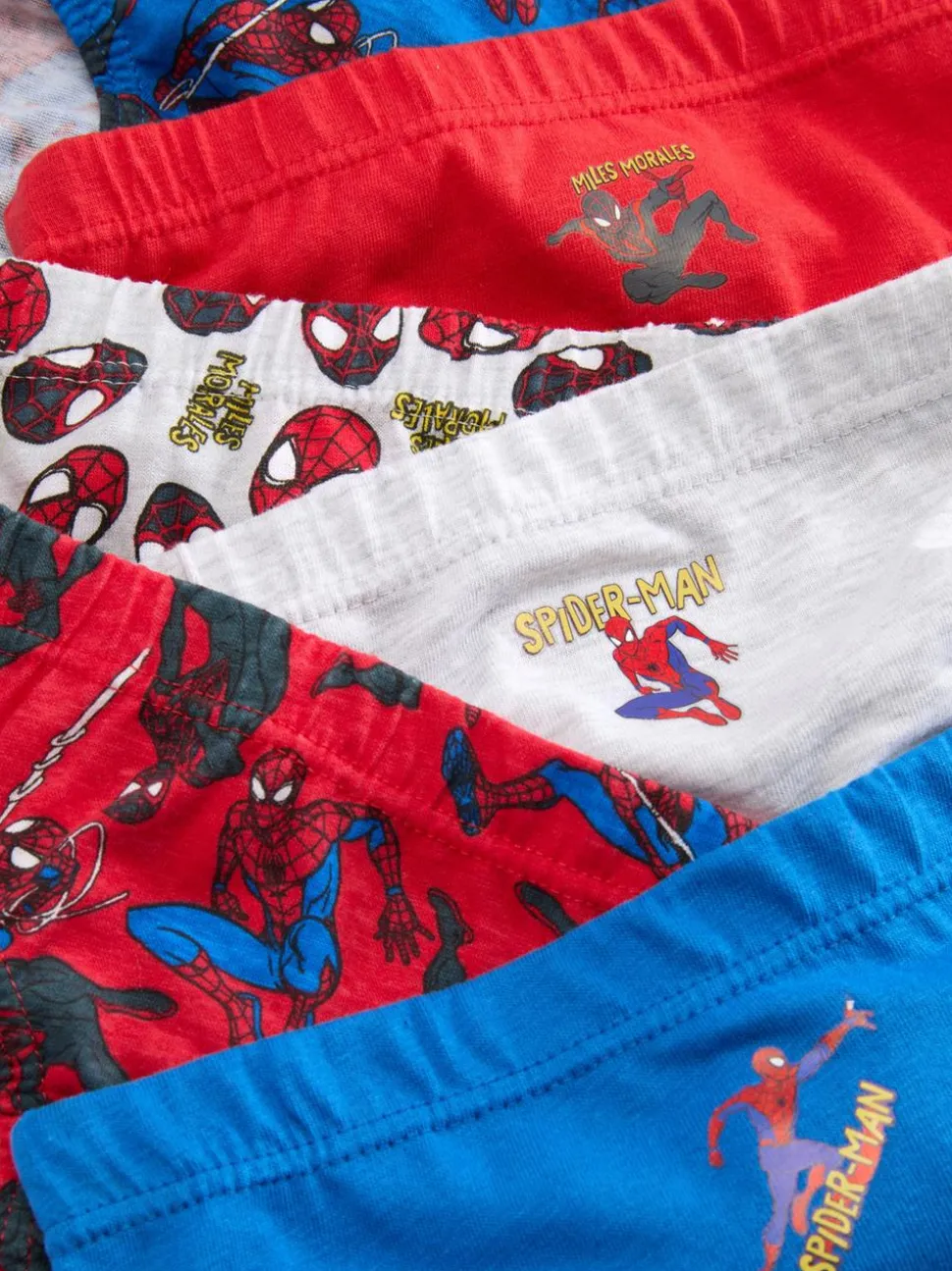 1,5–10 Jahre | „MARVEL Spider-Man“ Slips, 6er-Pack