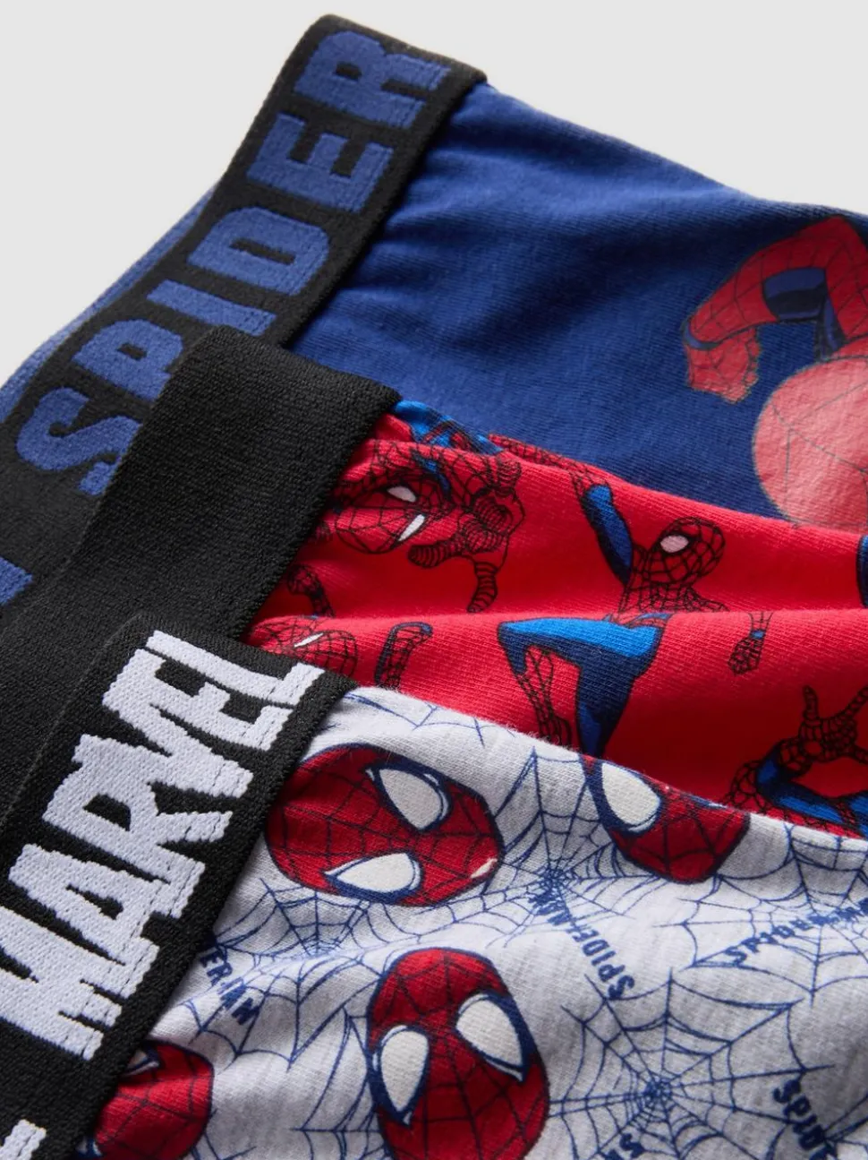 1,5–11 Jahre | „MARVEL Spider-Man“ Unterhosen, 3er-Pack