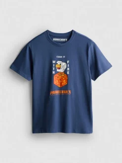 5–15 Jahre | „Minecraft Huhn“ T-Shirt