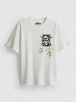 7–15 Jahre | „One Piece“ T-Shirt mit Logo