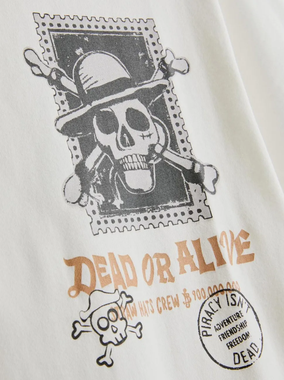 7–15 Jahre | „One Piece“ T-Shirt mit Logo