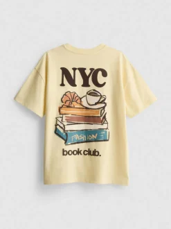 7–15 Jahre | Oversized-T-Shirt mit „New York City“ Grafik