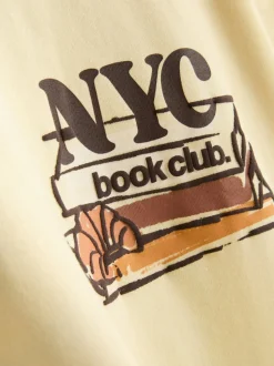 7–15 Jahre | Oversized-T-Shirt mit „New York City“ Grafik