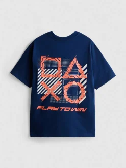 6–15 Jahre | „PlayStation“ T-Shirt mit Grafik