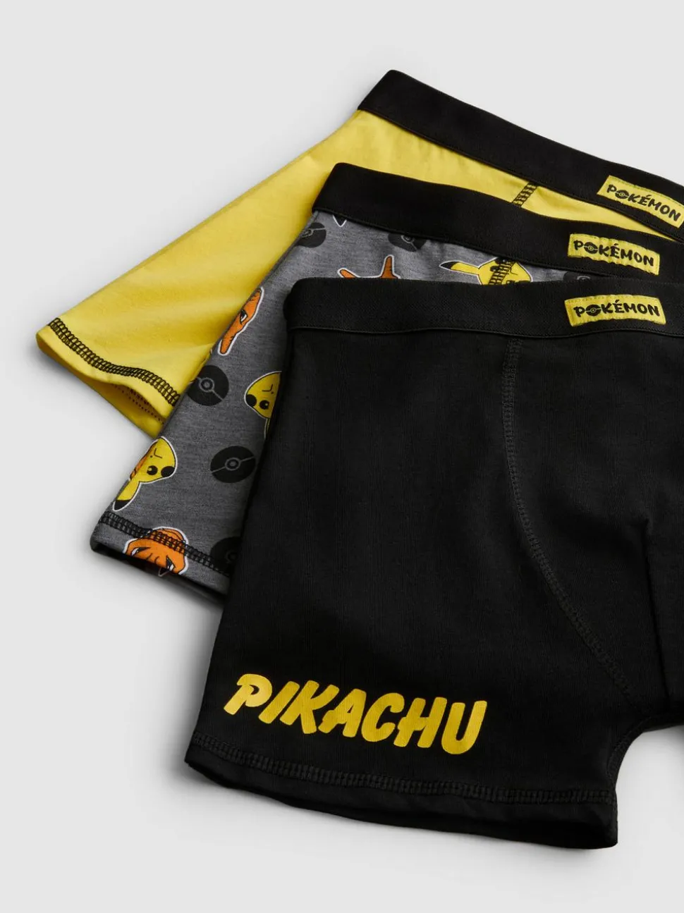 4–15 Jahre | „Pokémon“ Boxershorts, 3er-Pack
