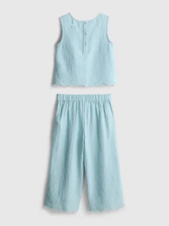 1,5–9 Jahre | Ärmellose Bluse und Hose im Set