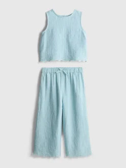 1,5–9 Jahre | Ärmellose Bluse und Hose im Set
