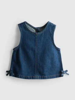 1,5–9 Jahre | Ärmellose Jeansbluse