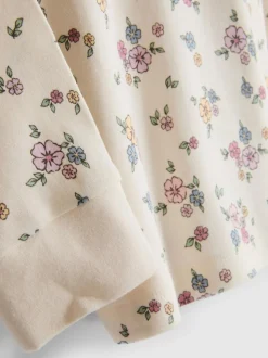1–9 Jahre | Schlafanzug mit Blumenmuster