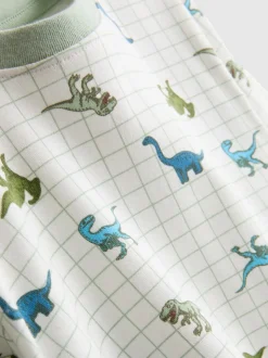 1–9 Jahre | Schlafanzug mit Dinosaurier-Grafik
