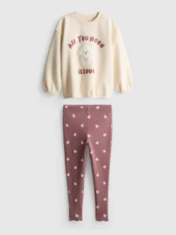 1–9 Jahre | Set aus Sweatshirt und Leggings
