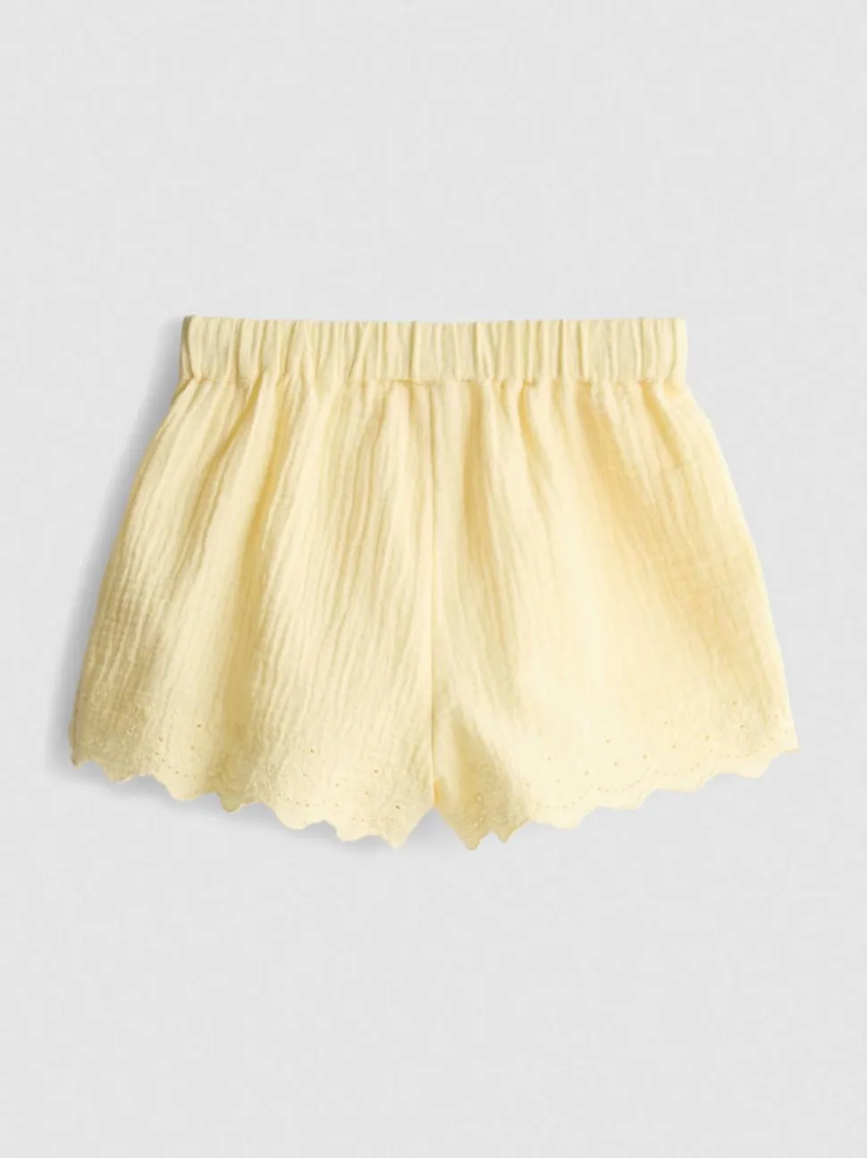 1,5–9 Jahre | Shorts mit Lochstickerei und Bogenkante