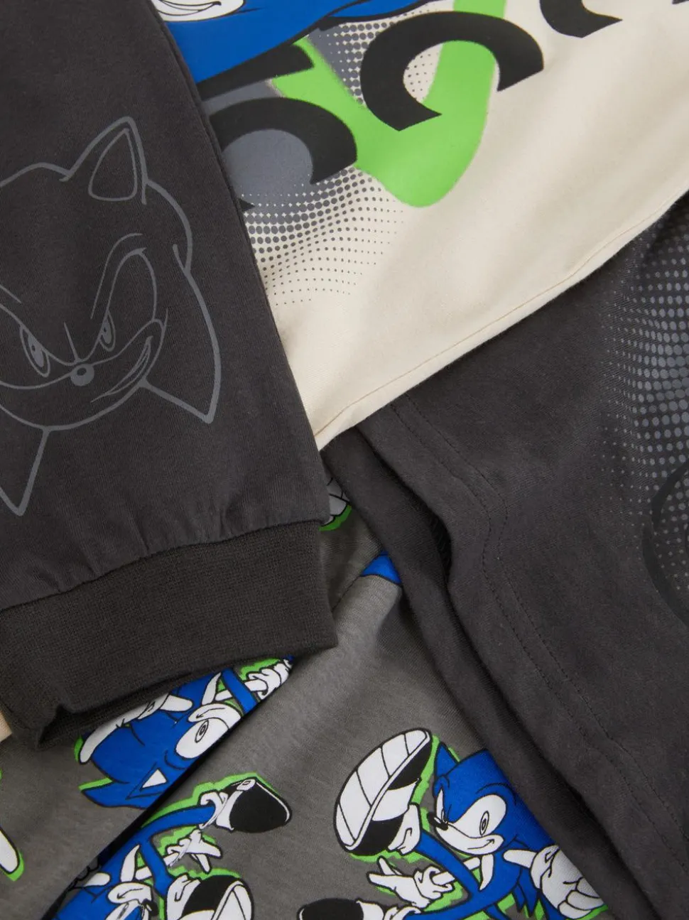 7–15 Jahre | „Sonic the Hedgehog“ Schlafanzug, 2er-Pack