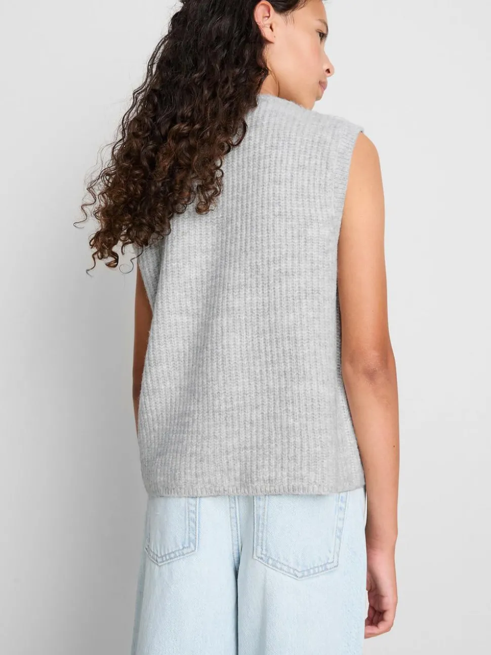 7–15 Jahre | Strickweste mit Knopfleiste