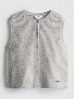 7–15 Jahre | Strickweste mit Knopfleiste