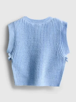 1,5–8 Jahre | Strickweste mit Schleifen