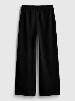 7–15 Jahre | Strukturierte Hose in Knitteroptik