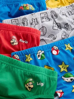 1,5–10 Jahre | „Super Mario“ Slips, 6er-Pack
