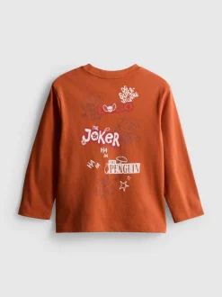 1–9 Jahre | „Supervillians“ Langarmshirt mit Logo