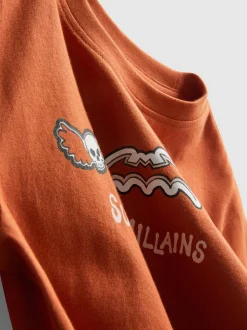1–9 Jahre | „Supervillians“ Langarmshirt mit Logo