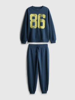 7–15 Jahre | Sweatshirt und Jogginghose mit Bündchen