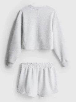 7–15 Jahre | Sweatshirt und Laufshorts im Set