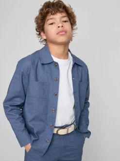 1,5–12 Jahre | „The Edit“ Hemdjacke aus Leinengemisch