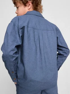 1,5–12 Jahre | „The Edit“ Hemdjacke aus Leinengemisch