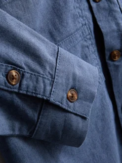 1,5–12 Jahre | „The Edit“ Hemdjacke aus Leinengemisch