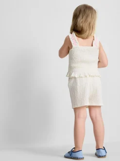 1,5–8 Jahre | Top und Shorts in Knitteroptik