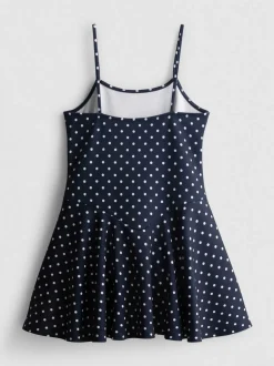 7–15 Jahre | Trägerkleid mit Pünktchenmuster