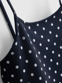 7–15 Jahre | Trägerkleid mit Pünktchenmuster