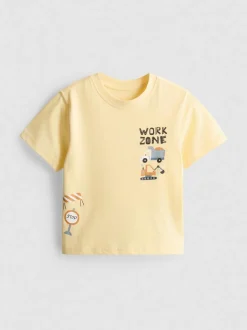 1–9 Jahre | T-Shirt aus reiner Baumwolle mit Grafik