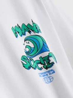 7-15 Jahre | T-Shirt aus reiner Baumwolle mit Grafik