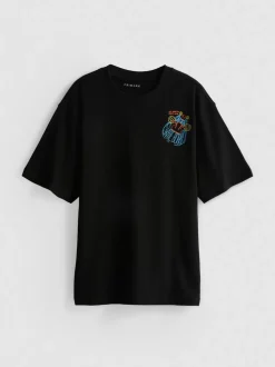 7-15 Jahre | T-Shirt aus reiner Baumwolle mit Grafik