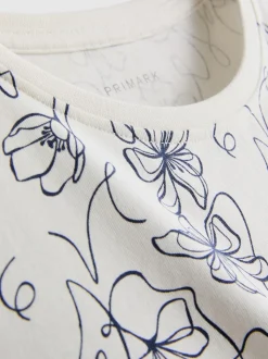 7-15 Jahre | T-Shirt aus reiner Baumwolle mit Print