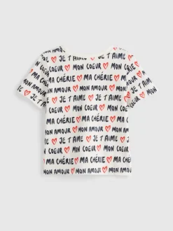 1,5–8 Jahre | T-Shirt aus reiner Baumwolle mit Print