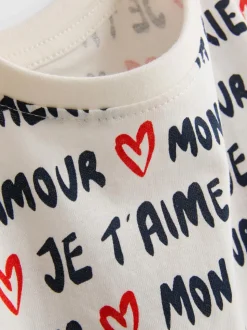 1,5–8 Jahre | T-Shirt aus reiner Baumwolle mit Print