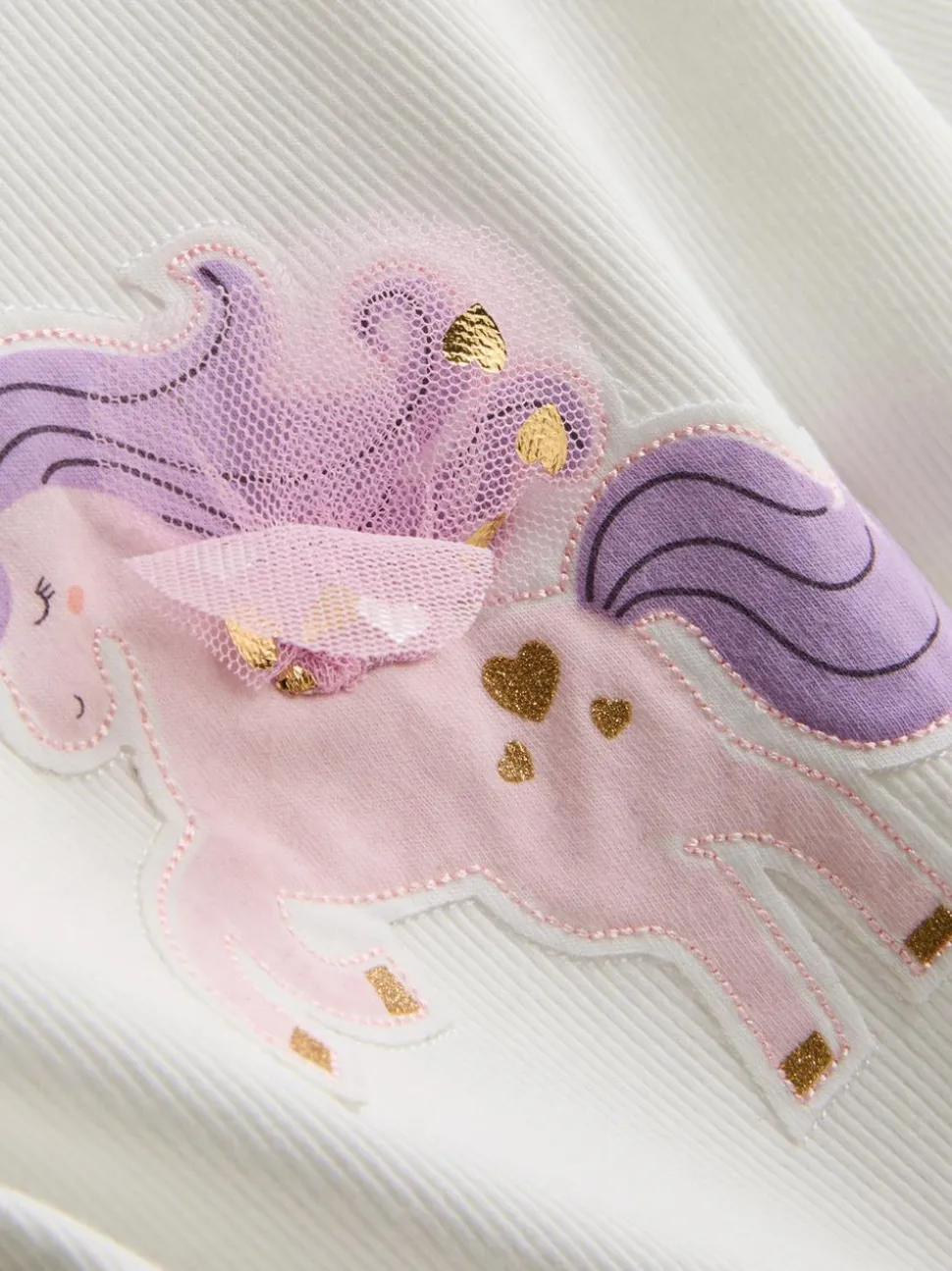 1,5–8 Jahre | T-Shirt mit Einhorn-Grafik und Tutu-Rock im Set
